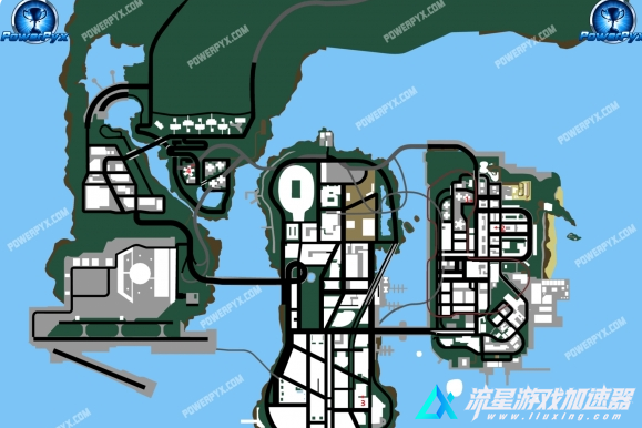 gta3自由城地图图片